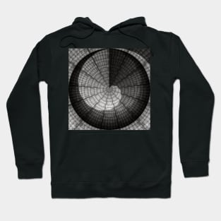 Sacred Geometry 3D Titanium Architecture Hoodie